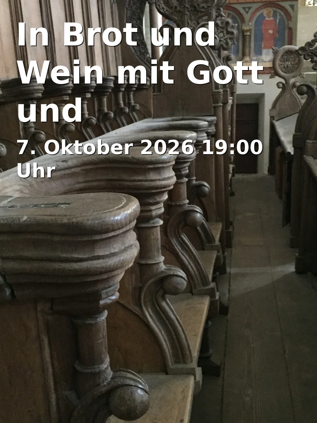 Event: Connected in Bread and Wine with God and Each Other in Online-Angebot on 7. October 2026