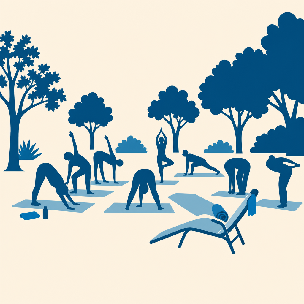Hatha Yoga in Erlangen: Relax into the Weekend at UnserGarten Bruck