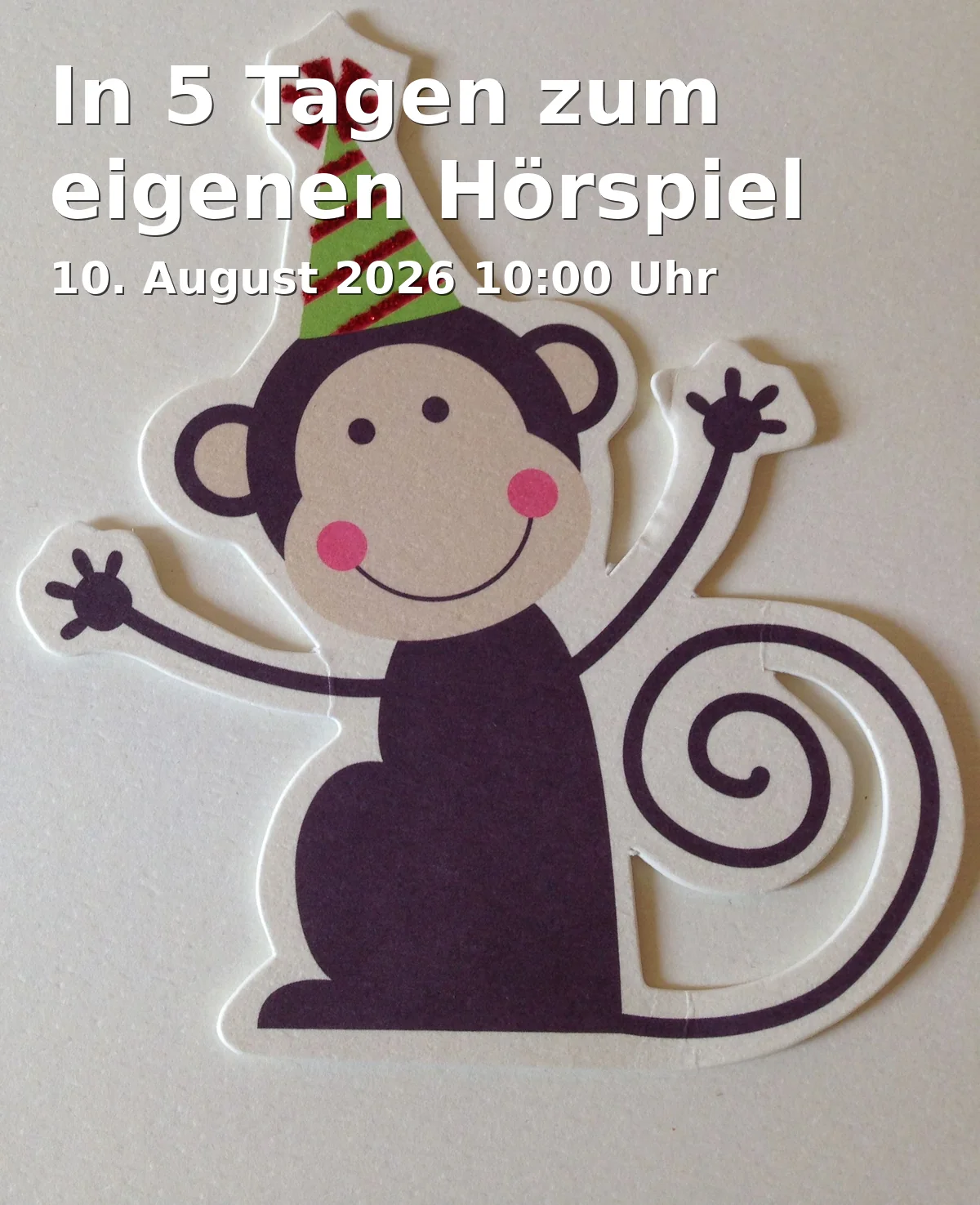 Event: In 5 Days to Your Own Audio Play in Stadtbibliothek Bielefeld, Neumarkt 1, 33602 Bielefeld on 10. August 2026