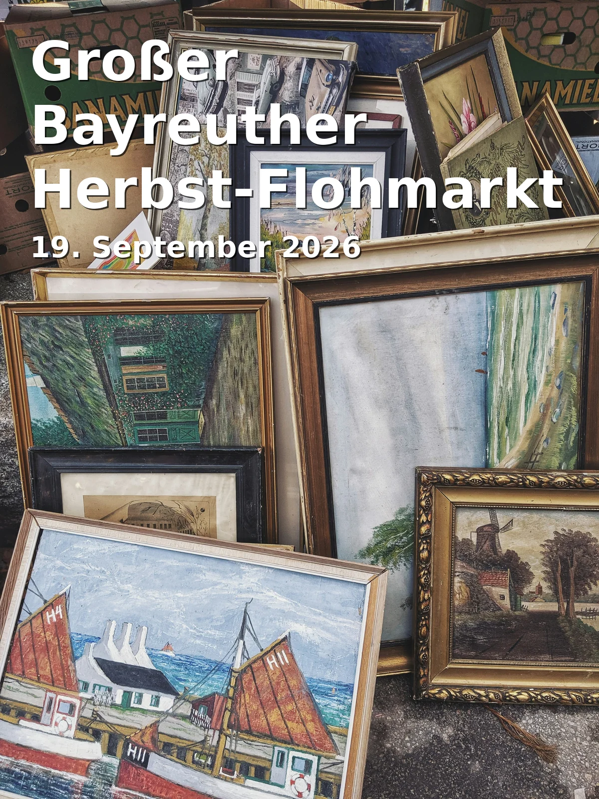 Event: Large Bayreuth Autumn Flea Market at the Festival Ground in Volksfestplatz Bayreuth, An der Bürgerreuth, 95448 Bayreuth on 19. September 2026
