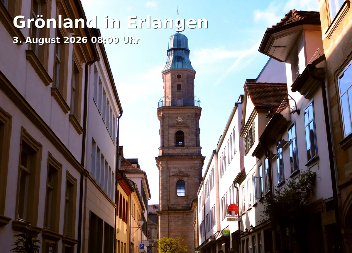 Event: Greenland in Erlangen in Hotel Luise, Sophienstraße 10, 91052 Erlangen on 3. August 2026