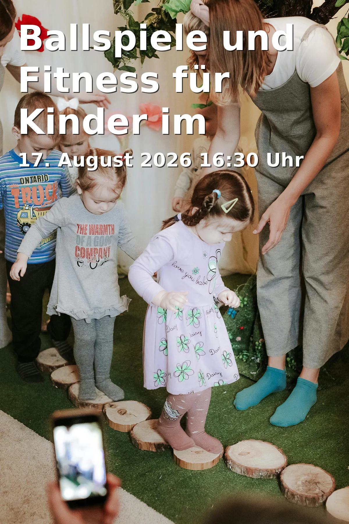 Event: Ballspiele und Fitness für Kinder im Prinzenpark in Prinzenpark, Grünfläche am Spielplatz (Zugang Ecke Herzogin-Elisabeth-Straße / Georg-Westermann-Allee) on 17. August 2026