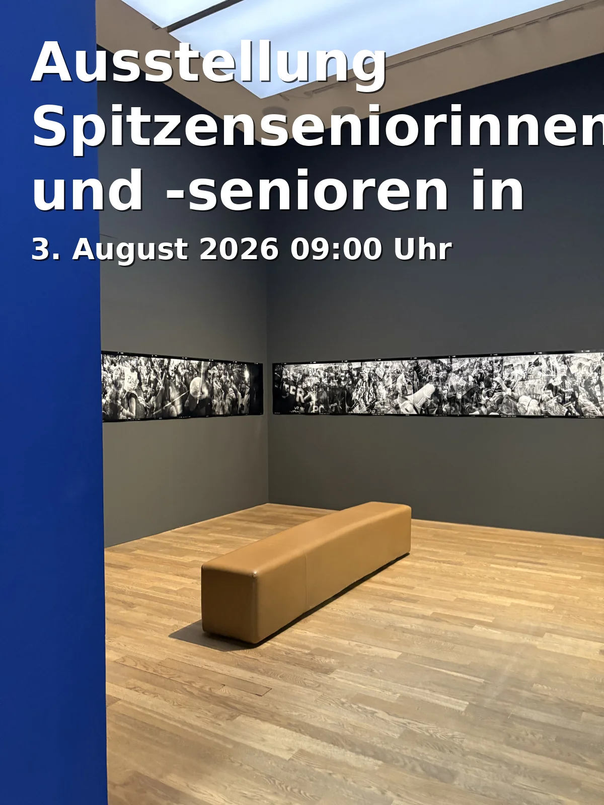 Event: Exhibition Top Senior Citizens in Erlangen in Stadtteilzentrum ISAR 12, Isarstraße 12, 91052 Erlangen on 3. August 2026