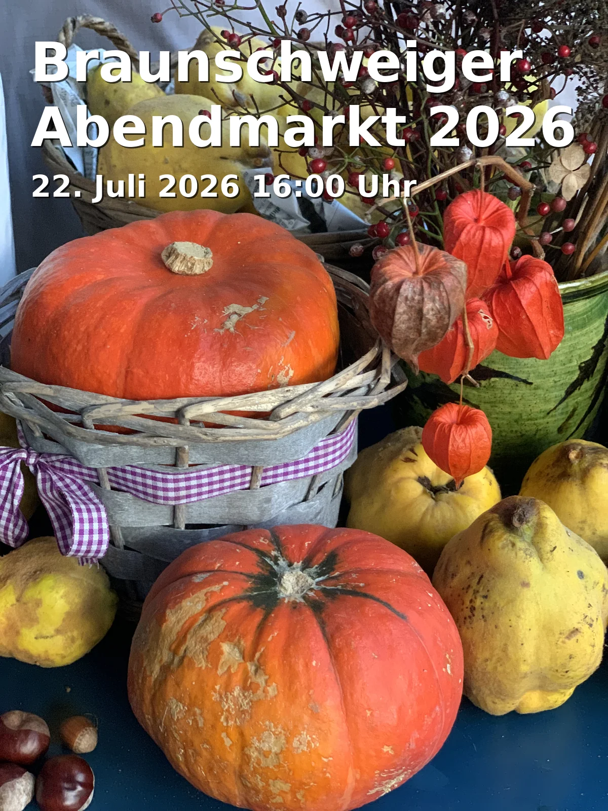 Event: Braunschweiger Abendmarkt 2026 in Platz der Deutschen Einheit, Platz der Deutschen Einheit , 38100, Braunschweig on 22. Juli 2026