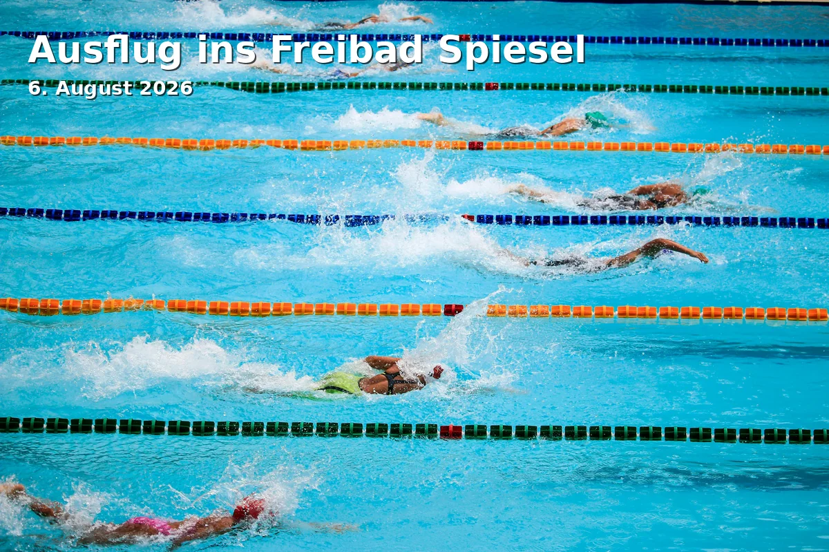 Event: Ausflug ins Freibad Spiesel in Freibad Spiesel, Unterrombach/Unterkochen, Aalen on 6. August 2026