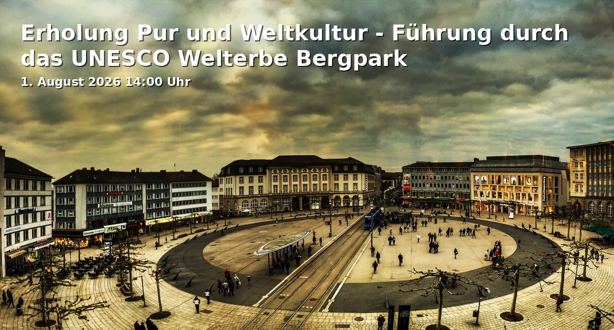 Event: Pure Relaxation and World Culture - Guided Tour through the UNESCO World Heritage Bergpark in Schloss Wilhelmshöhe on 1. August 2026