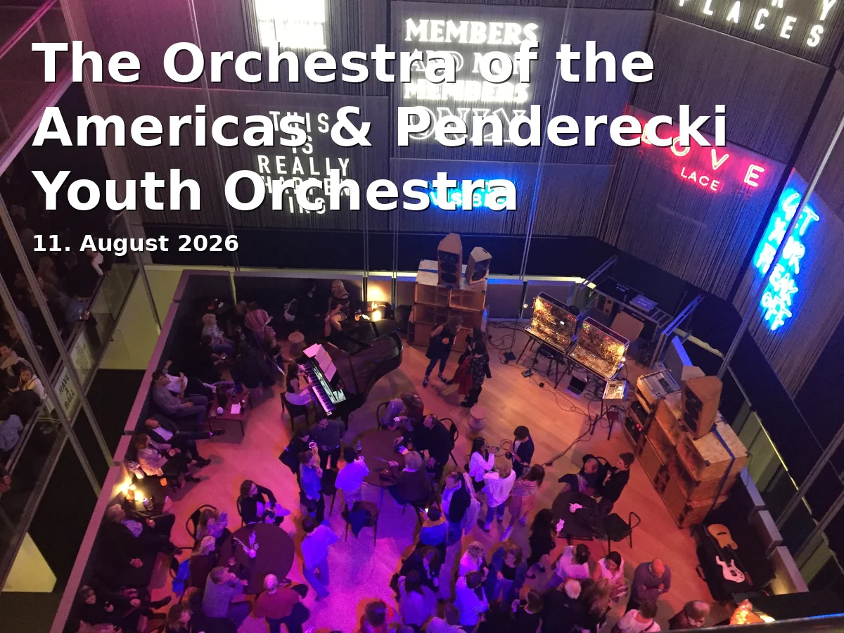 The Orchestra of the Americas & Penderecki Youth Orchestra