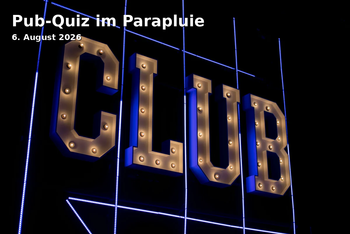 Pub Quiz at Parapluie
