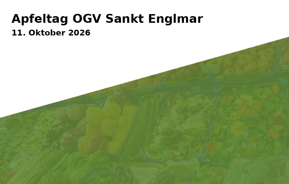 Apple Day OGV Sankt Englmar