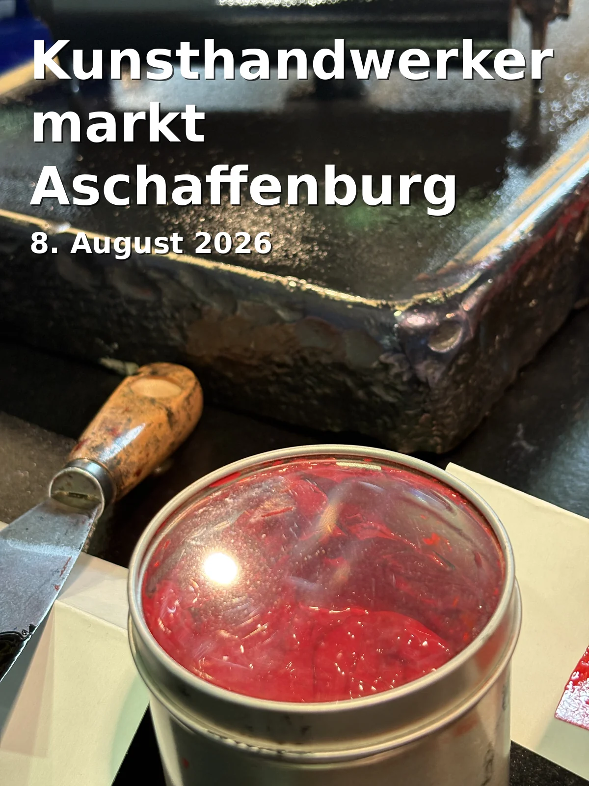 Event: Crafts Fair Aschaffenburg in Innenstadt Aschaffenburg, Rathausplatz 1, 63739 Aschaffenburg on 8. August 2026