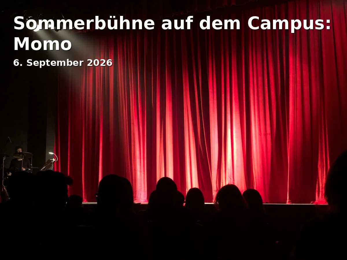 Event: Sommerbühne auf dem Campus: Momo in Campus der TH Aschaffenburg, Würzburger Str. 45, 63743 Aschaffenburg on 6. September 2026