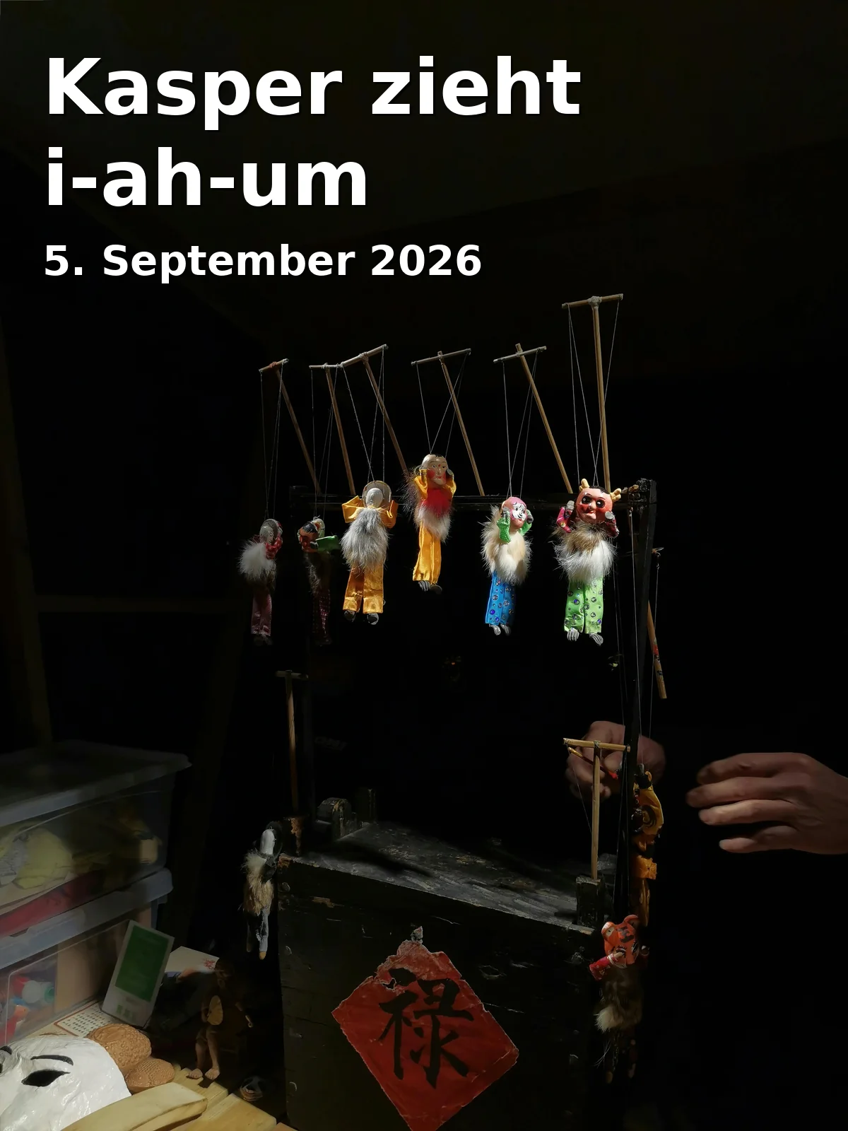Event: Kasper zieht i-ah-um in Bielefelder Puppenspiele – Dagmar Selje, Am Bach 1, 33602 Bielefeld on 5. September 2026
