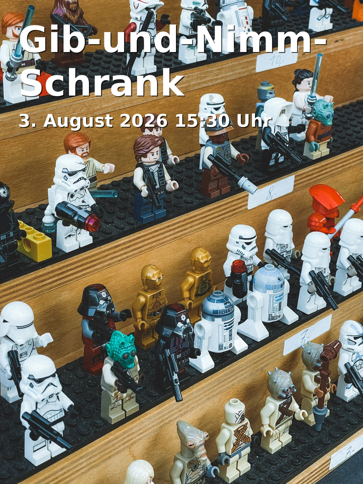 Event: Gib-und-Nimm-Schrank in Stadtteilzentrum Die Scheune, Odenwaldallee 2, 91056 Erlangen on 3. August 2026