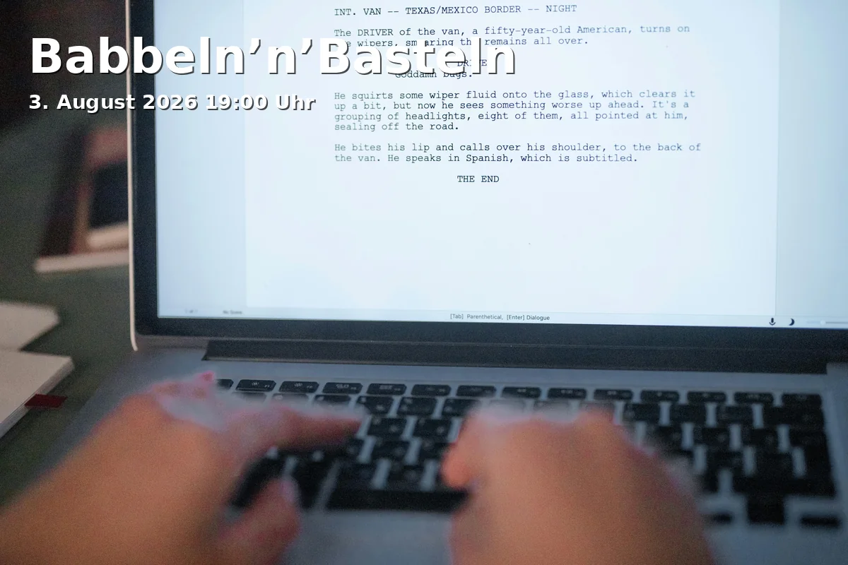 Event: Babbeln’n’Basteln in ZAM - Zentrum für Austausch und Machen, Hauptstraße 65-67, 91054 Erlangen on 3. August 2026