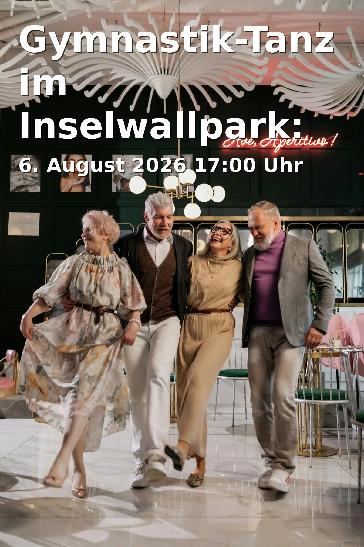 Event: Gymnastik-Tanz im Inselwallpark: Kostenfreie Bewegung im Grünen in Inselwallpark, Grünfläche am Springbrunnen (Zugang Tor über Inselwall), 38100 Braunschweig on 6. August 2026