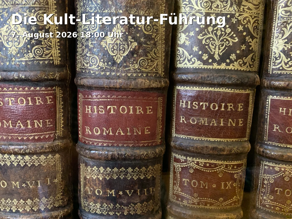 Event: The Cult Literature Tour in Lessingplatz 4, 38100 Braunschweig on 7. August 2026