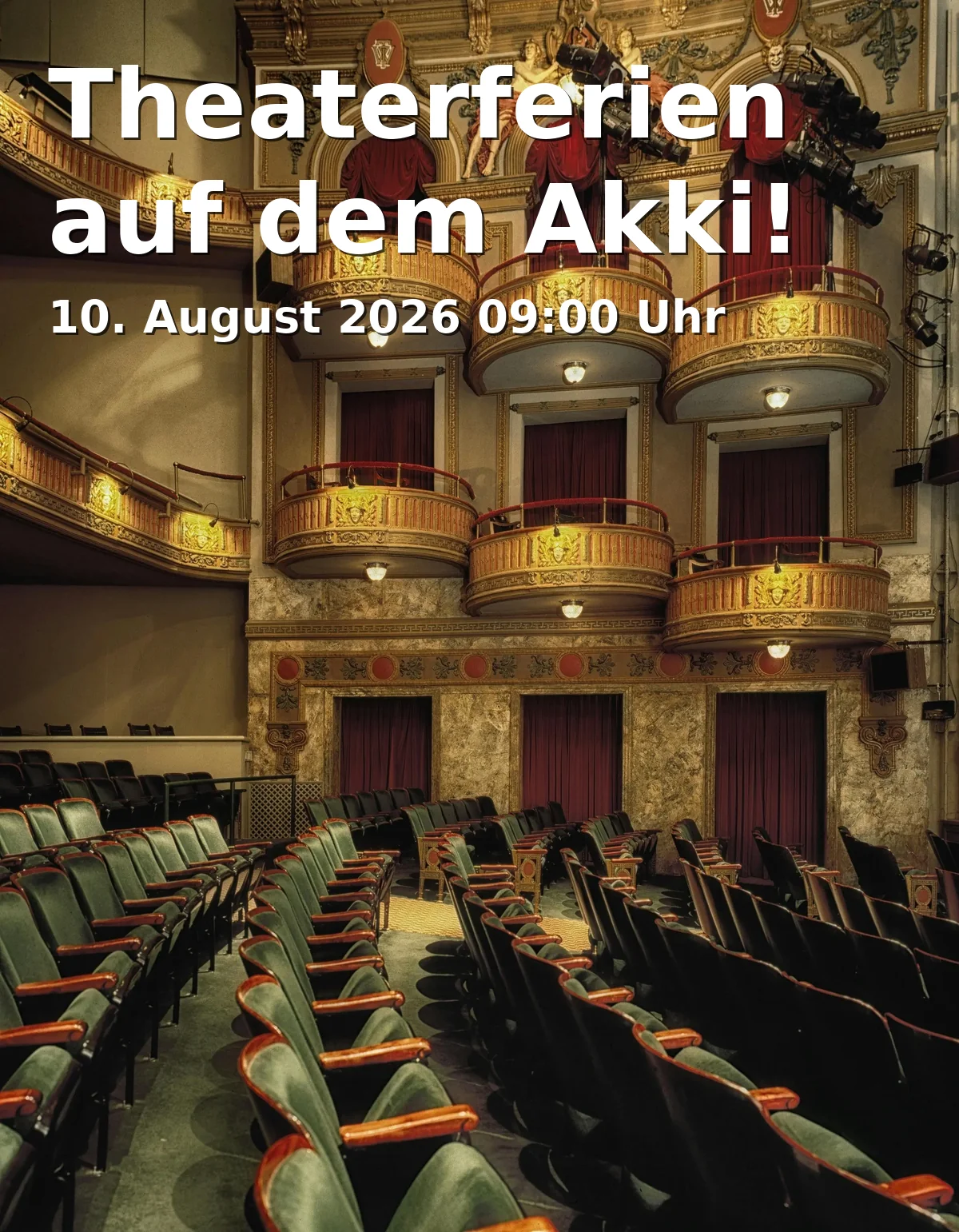 Event: Theaterferien auf dem Akki! in Aktivspielplatz Schwarzer Berg, Am Schwarzen Berge 36 E, 38112 Braunschweig on 10. August 2026