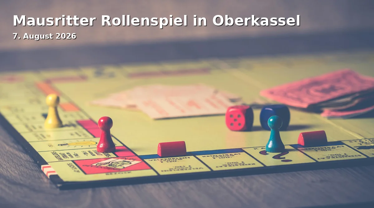 Mausritter Role-Playing Game in Oberkassel