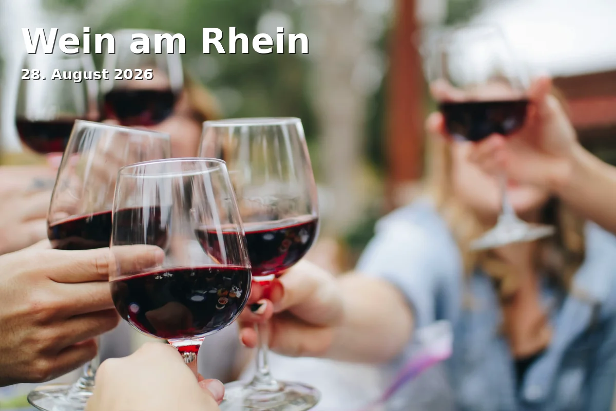 Event: Wine on the Rhine in Mannesmannufer 2, Düsseldorf on 28. August 2026