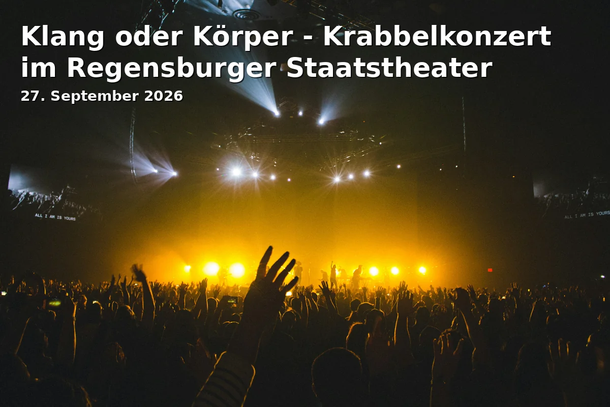 Event: Sound or Body - Crawling Concert at the Regensburg State Theatre in Neuhaussaal, Bismarckplatz 7, 93047 Regensburg on 27. September 2026