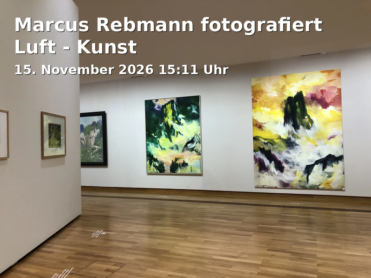 Event: Marcus Rebmann fotografiert Luft - Kunst