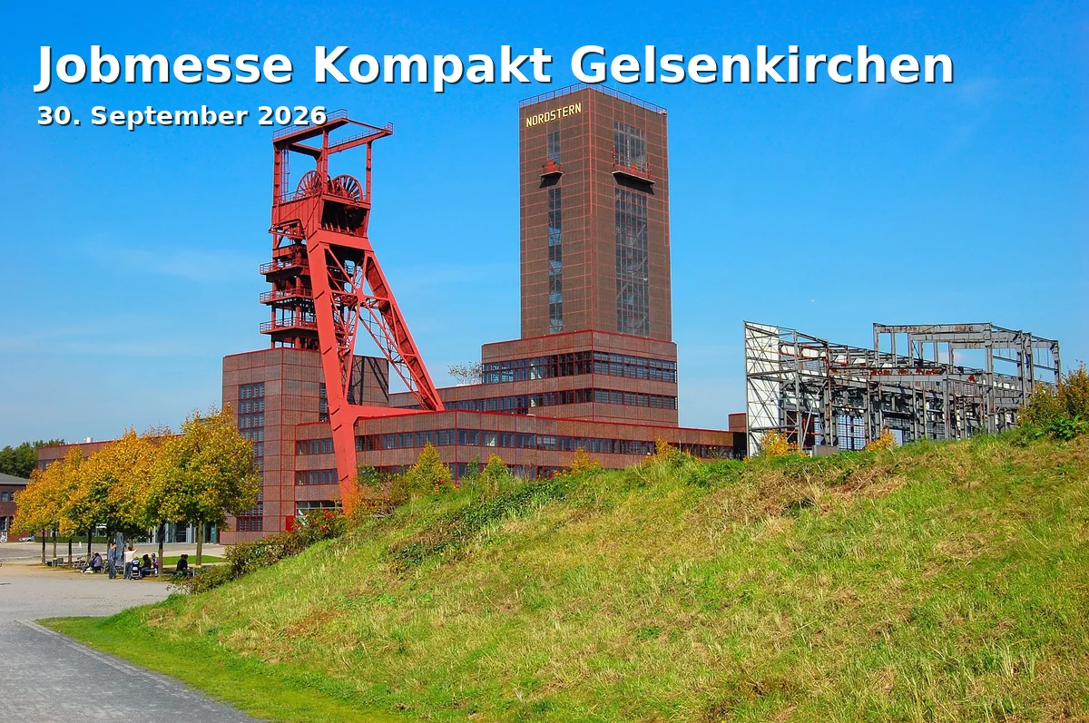 Event: Jobmesse Kompakt Gelsenkirchen in Hans-Sachs-Haus, Ebertstraße 11, 45879 Gelsenkirchen on 30. September 2026