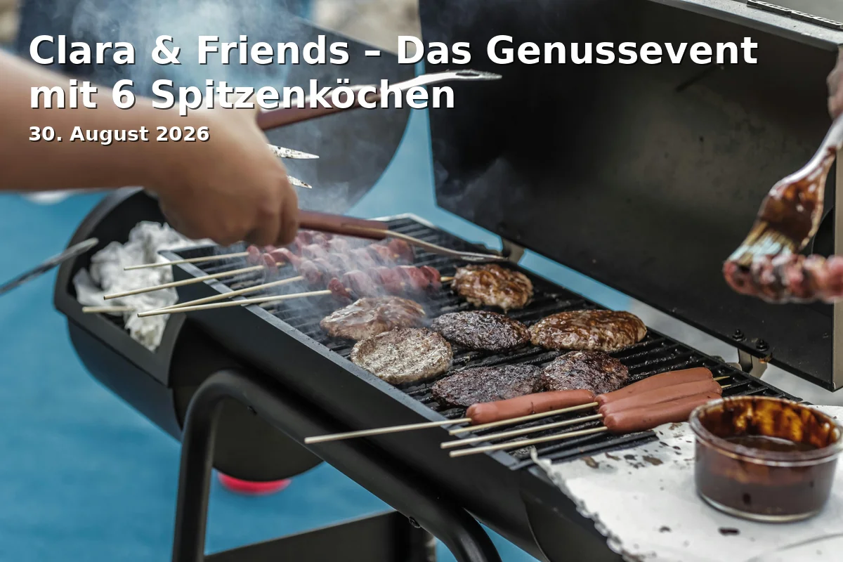 Event: Clara & Friends – Das Genussevent mit 6 Spitzenköchen in Kaisersaal, Futterstr. 15/16, 99084 Erfurt on 30. August 2026