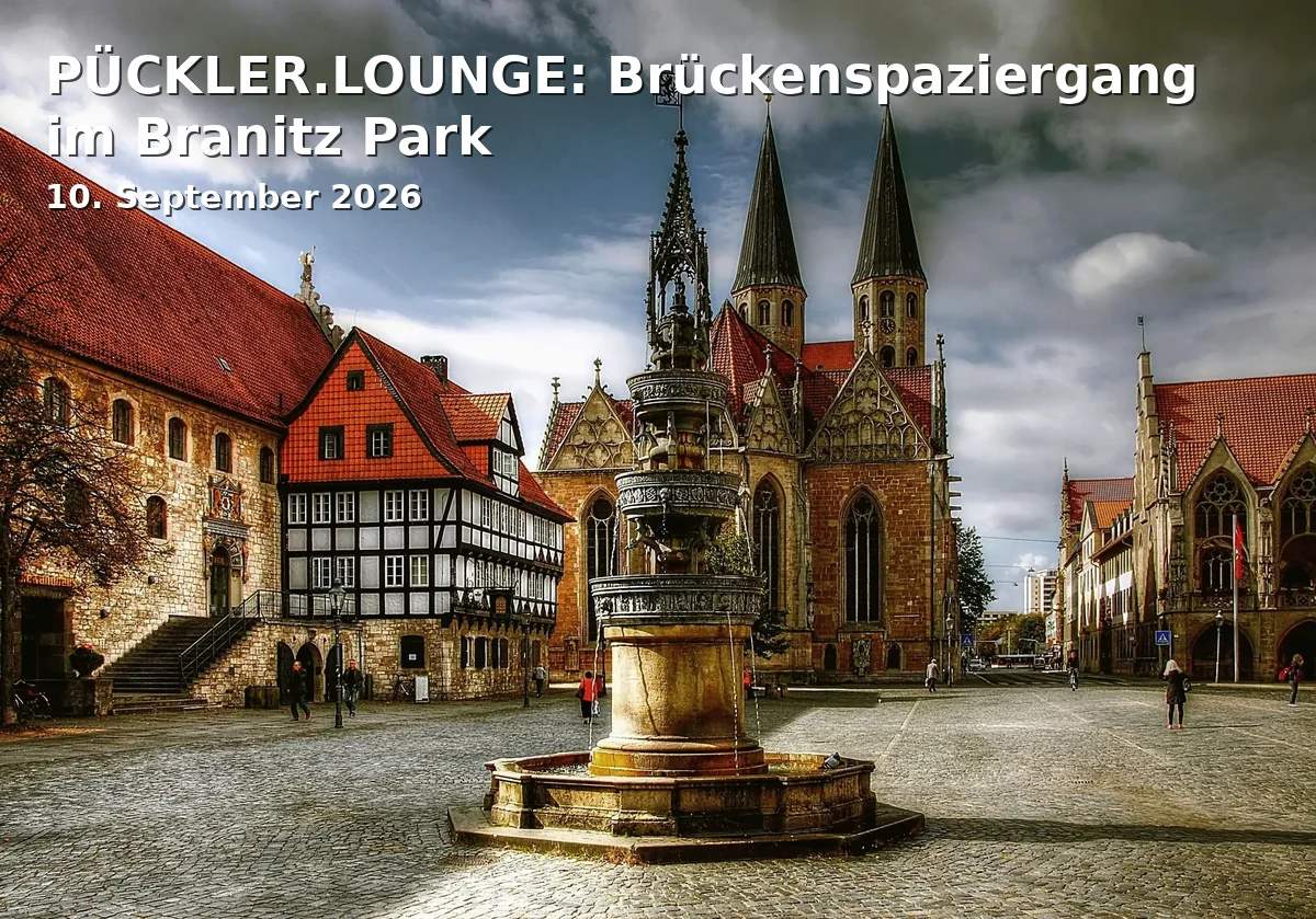 PÜCKLER.LOUNGE: Brückenspaziergang im Branitz Park