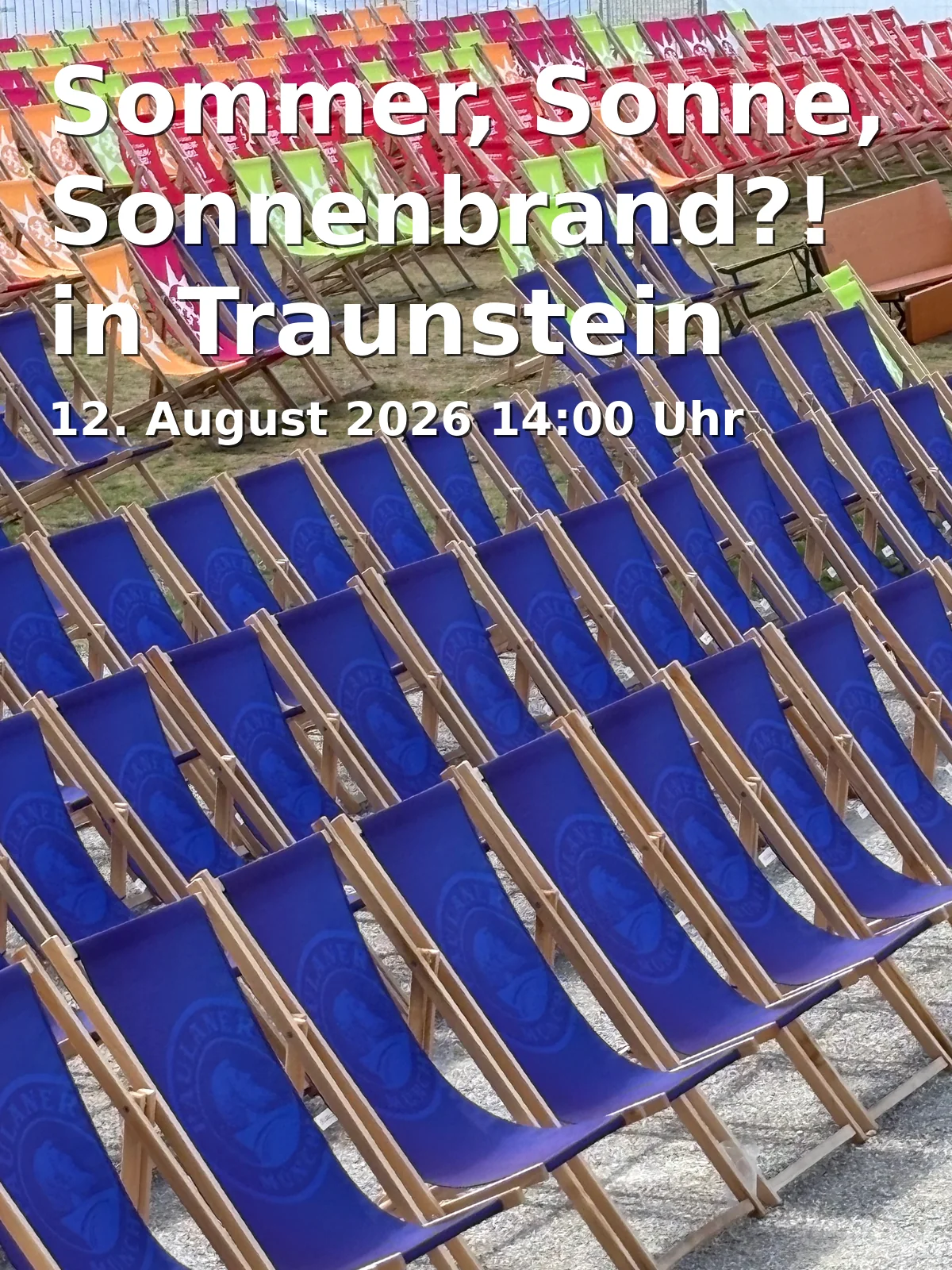 Event: Sommer, Sonne, Sonnenbrand?! in Traunstein