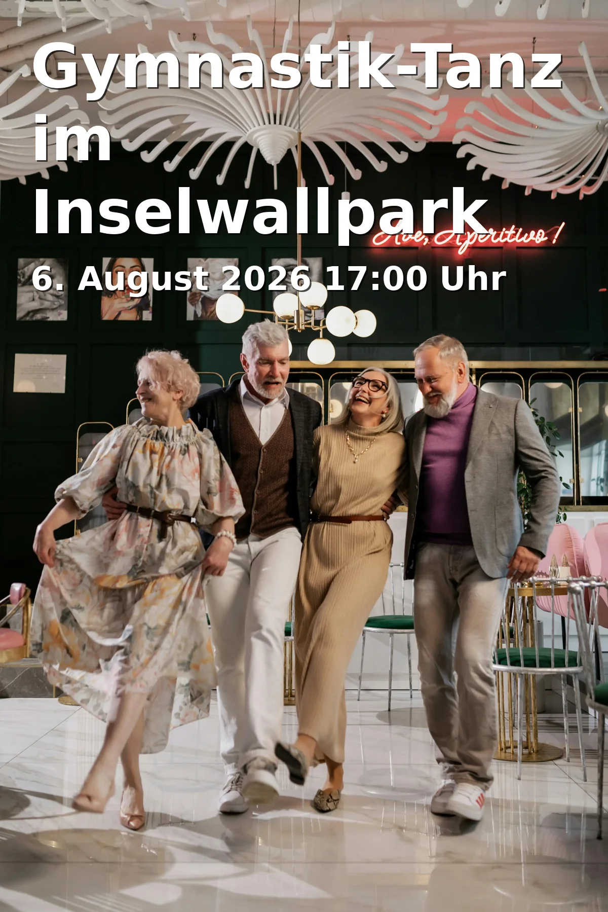 Event: Gymnastics-Dance in Inselwallpark in Inselwallpark, Grünfläche am Springbrunnen (Zugang Torbögen über Inselwall), 38100 Braunschweig on 6. August 2026