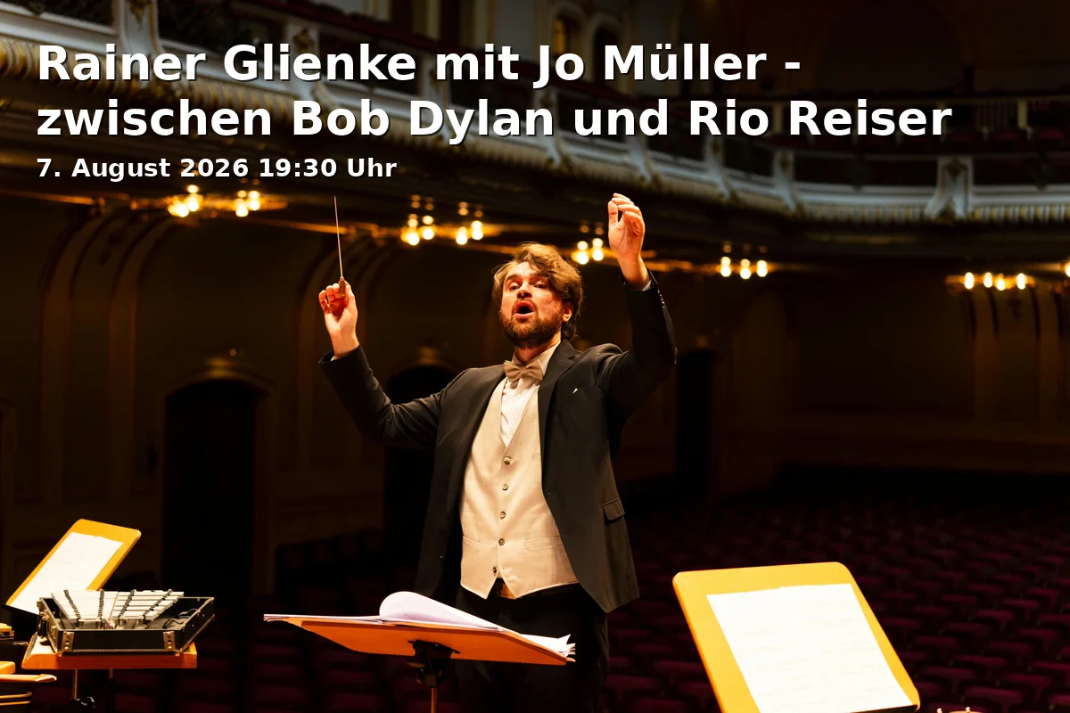 Event: Rainer Glienke with Jo Müller - between Bob Dylan and Rio Reiser in DRK-KaufBar, Helmstedter Straße 135, 38102 Braunschweig on 7. August 2026