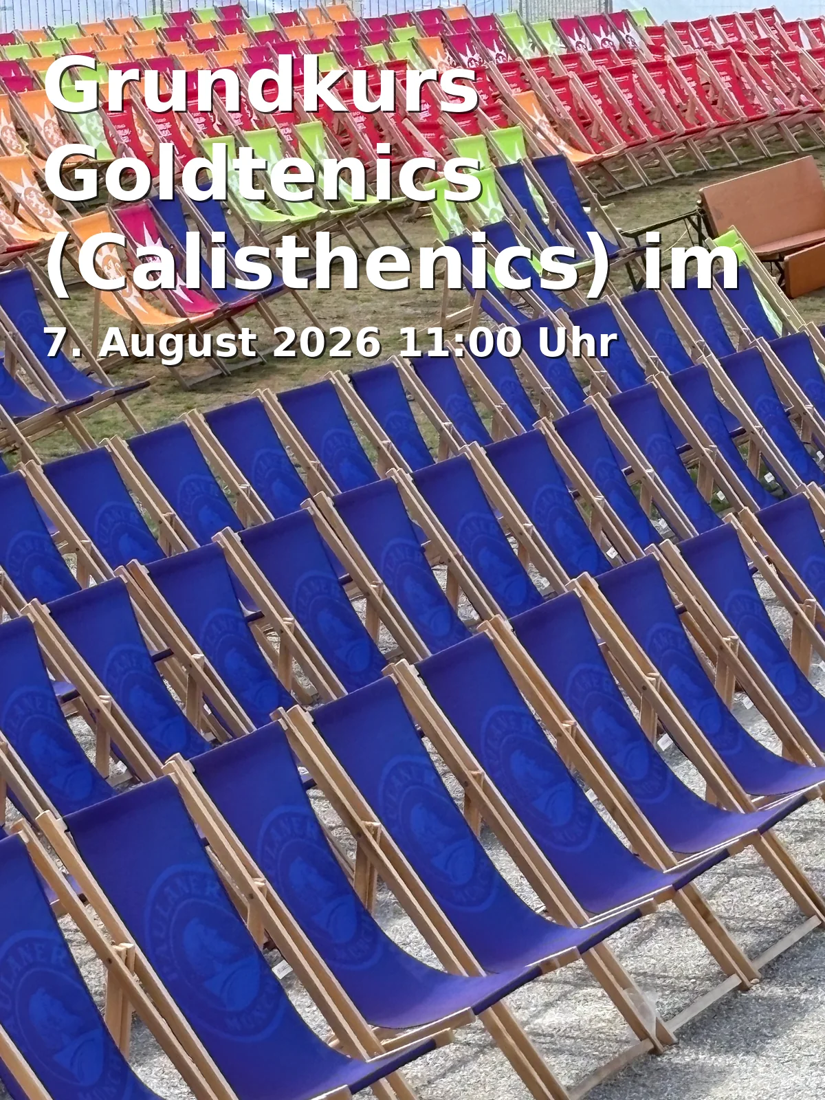 Event: Beginner Course Goldtenics (Calisthenics) in Prinzenpark in Prinzenpark, Outdoor-Fitnesszirkel an der Herzogin-Elisabeth-Straße (vor Freie Turner-Stadion), 38100 Braunschweig on 7. August 2026