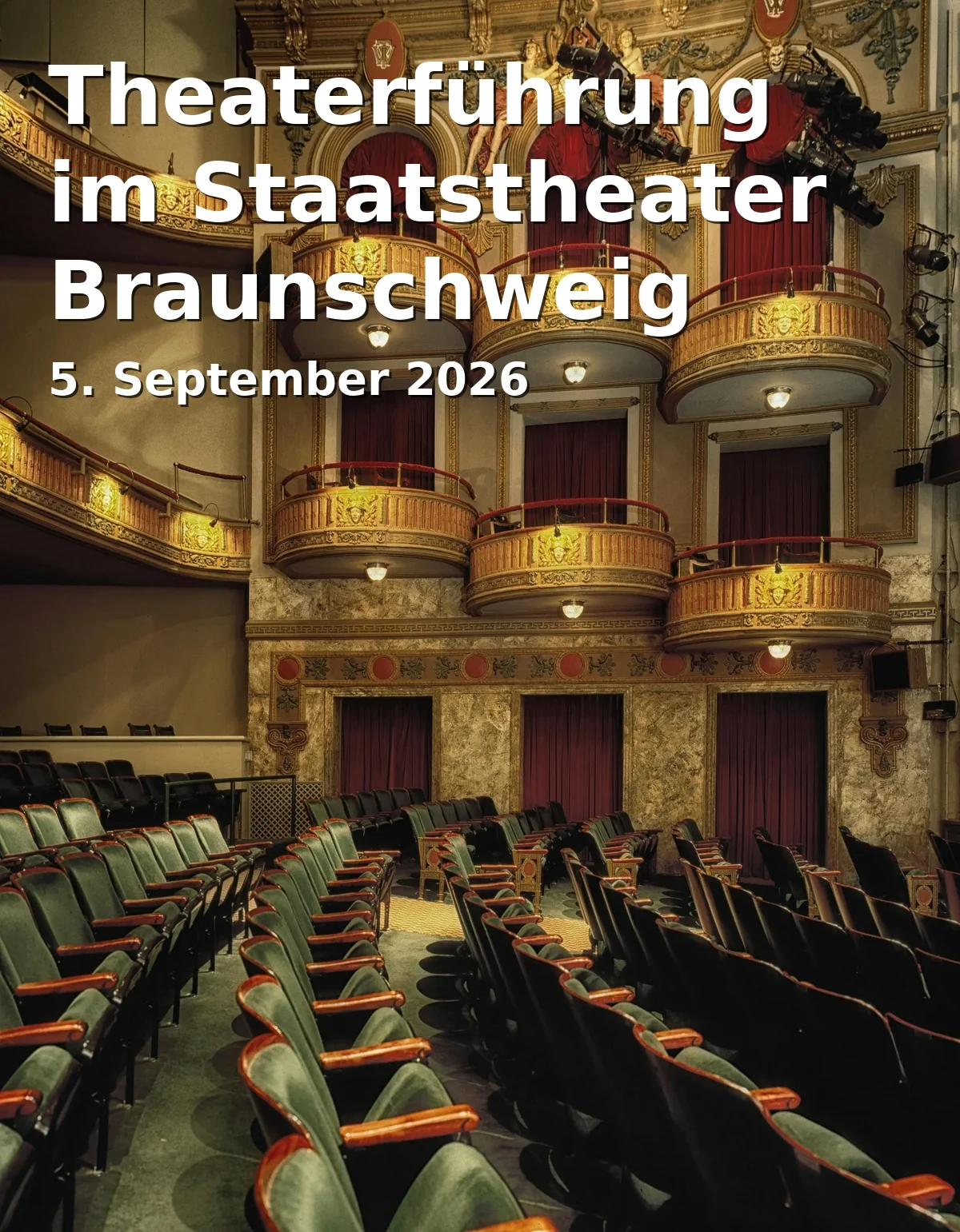 Theaterführung im Staatstheater Braunschweig