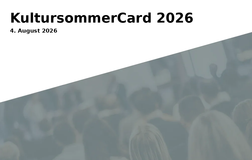 KultursommerCard 2026