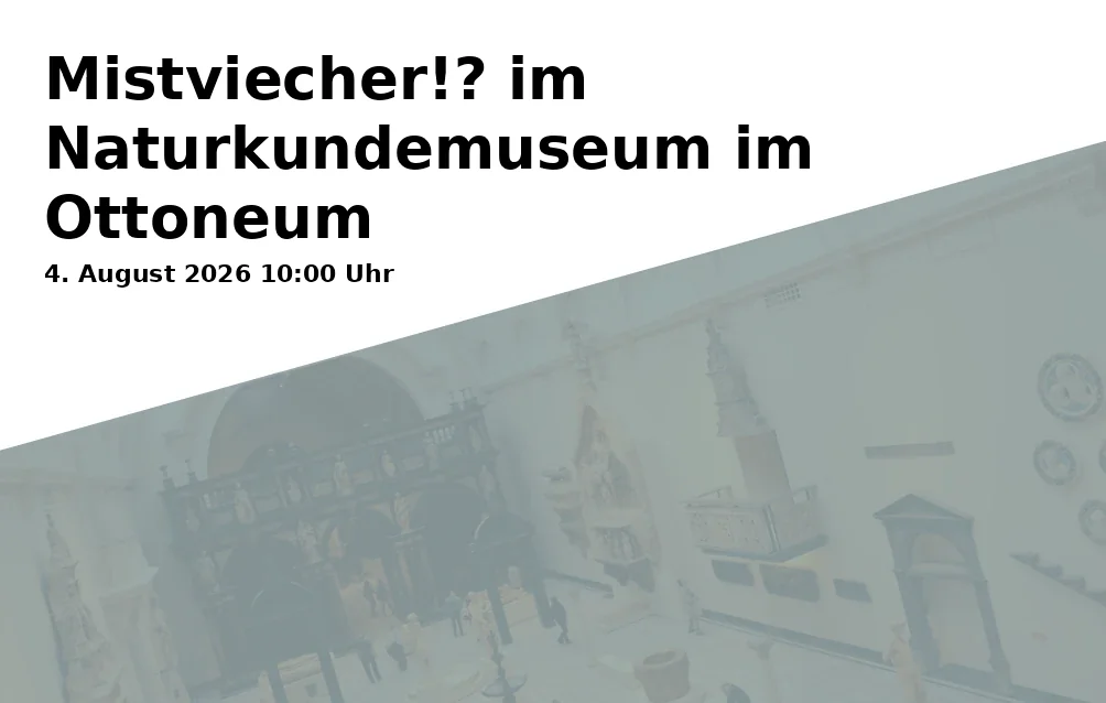Mistviecher!? im Naturkundemuseum im Ottoneum
