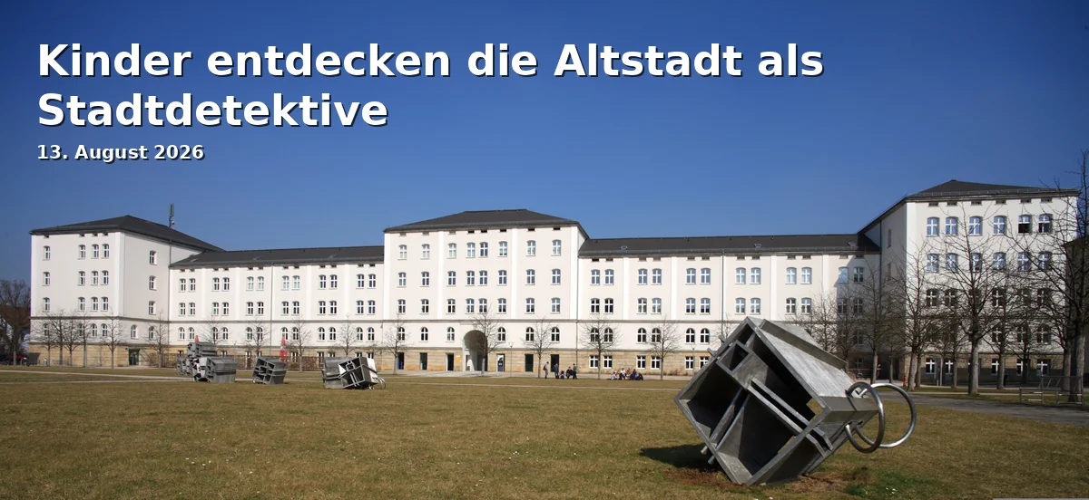 Event: Children Discover the Old Town as City Detectives in Tourist-Information, Hallplatz, Amberg on 13. August 2026