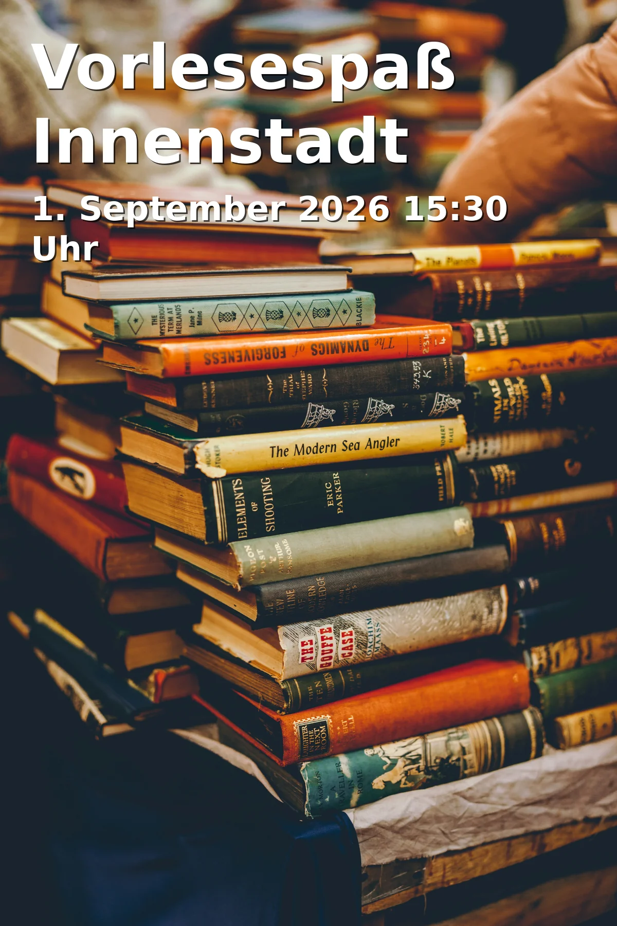 Event: Reading Fun Downtown in Volksbücherei Fürth - Innenstadtbibliothek Carl Friedrich Eckart Stiftung on 1. September 2026