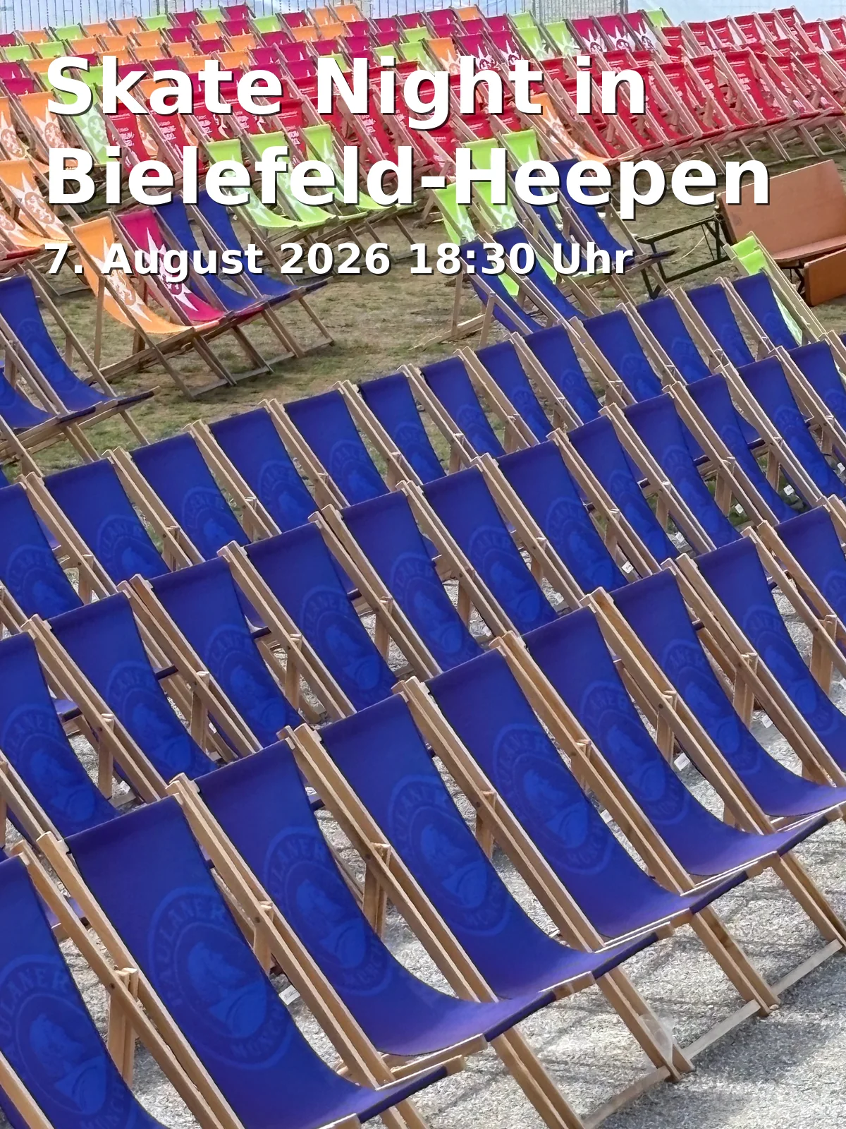 Event: Skate Night in Bielefeld-Heepen in Rollenshop-Ring am Lübrasser Weg, 33719 Bielefeld on 7. August 2026