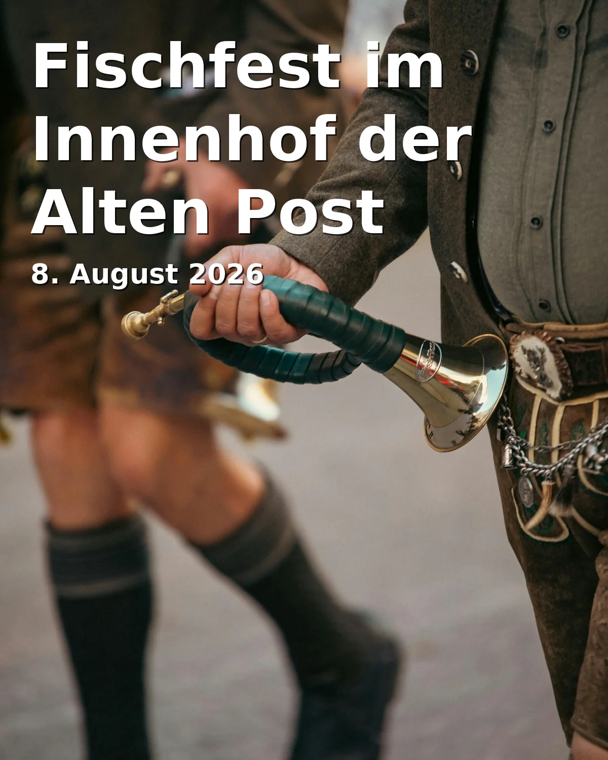Event: Fish Festival in the Courtyard of the Old Post in Innenhof der Alten Post, Hauptstraße 1, 83126 Flintsbach am Inn on 8. August 2026