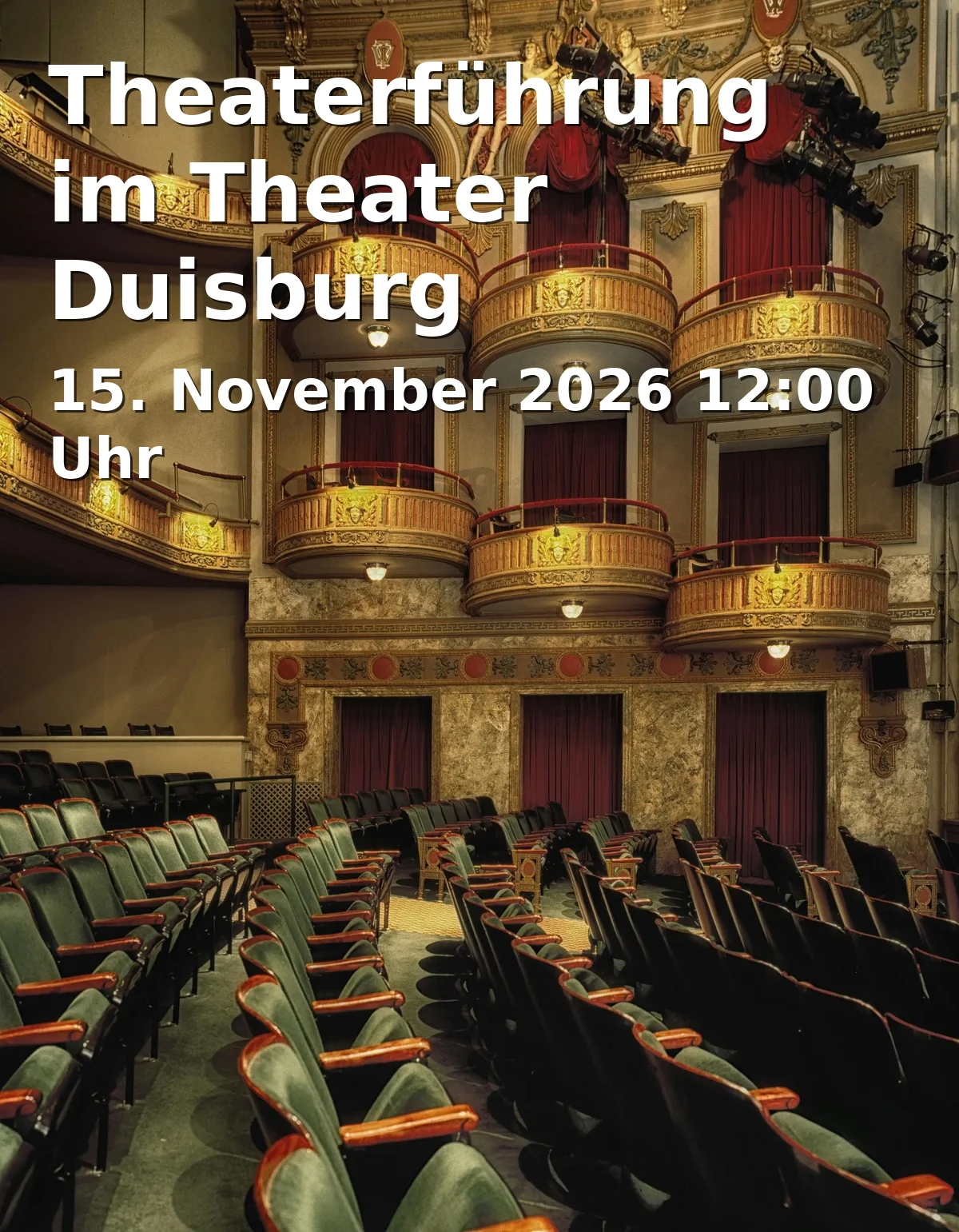 Event: Theaterführung im Theater Duisburg