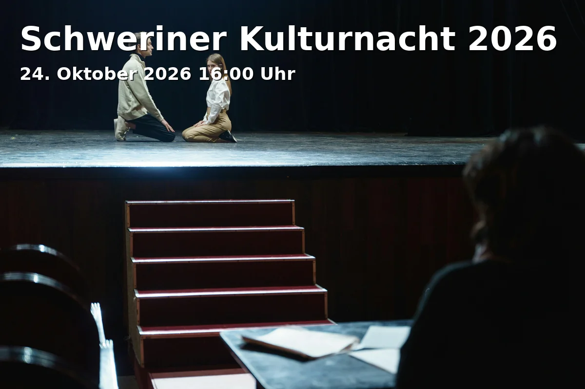 Event: Schweriner Kulturnacht 2026 in Schloss Schwerin, Lennéstraße 1, 19053 Schwerin on 24. Oktober 2026