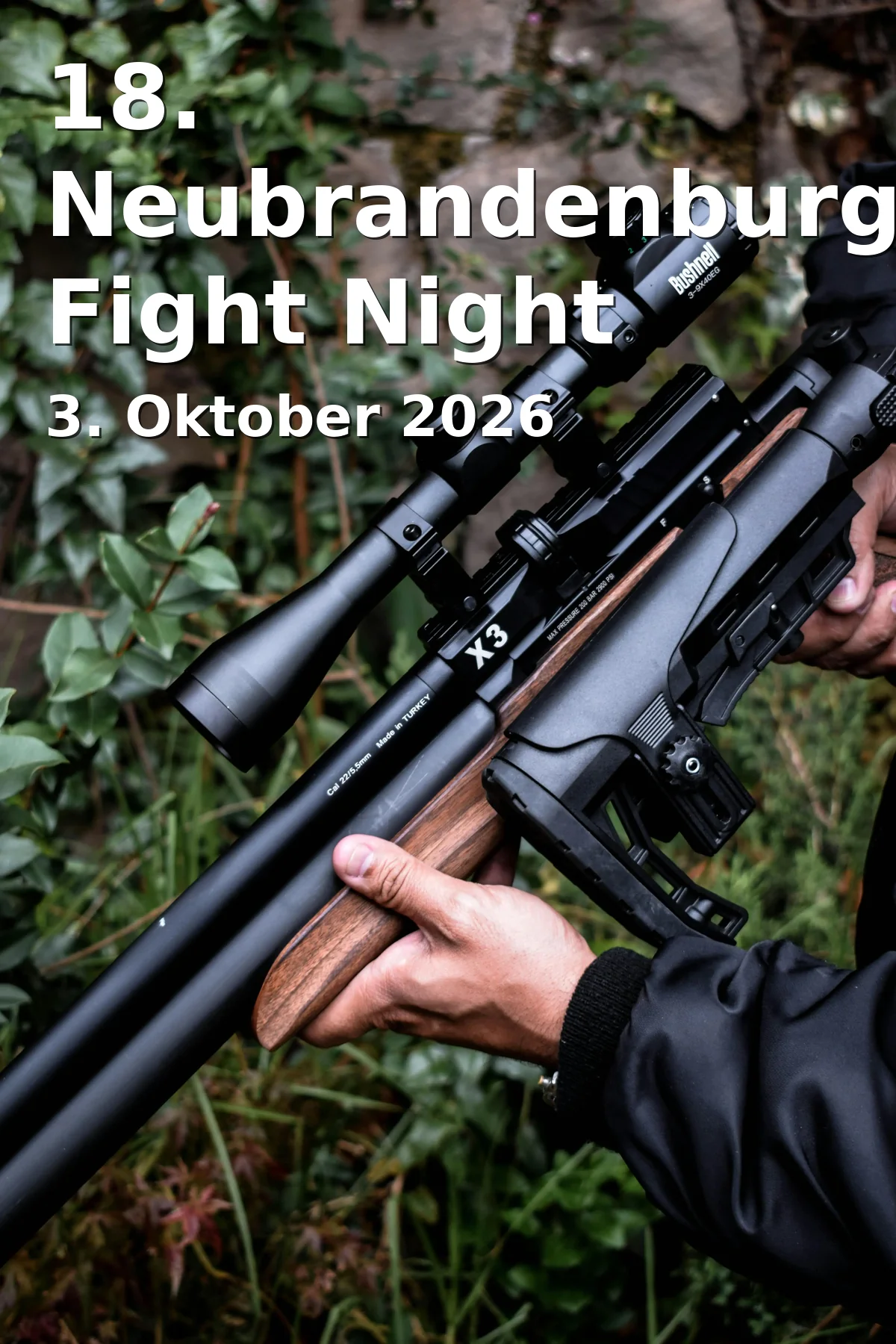 Event: 18th Neubrandenburg Fight Night in Stadthalle Neubrandenburg, Friedrich-Engels-Ring 29, 17033 Neubrandenburg on 3. October 2026