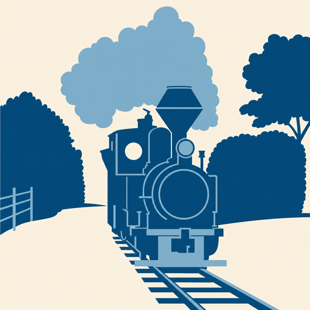 Lichterfahrt der Parkeisenbahn
