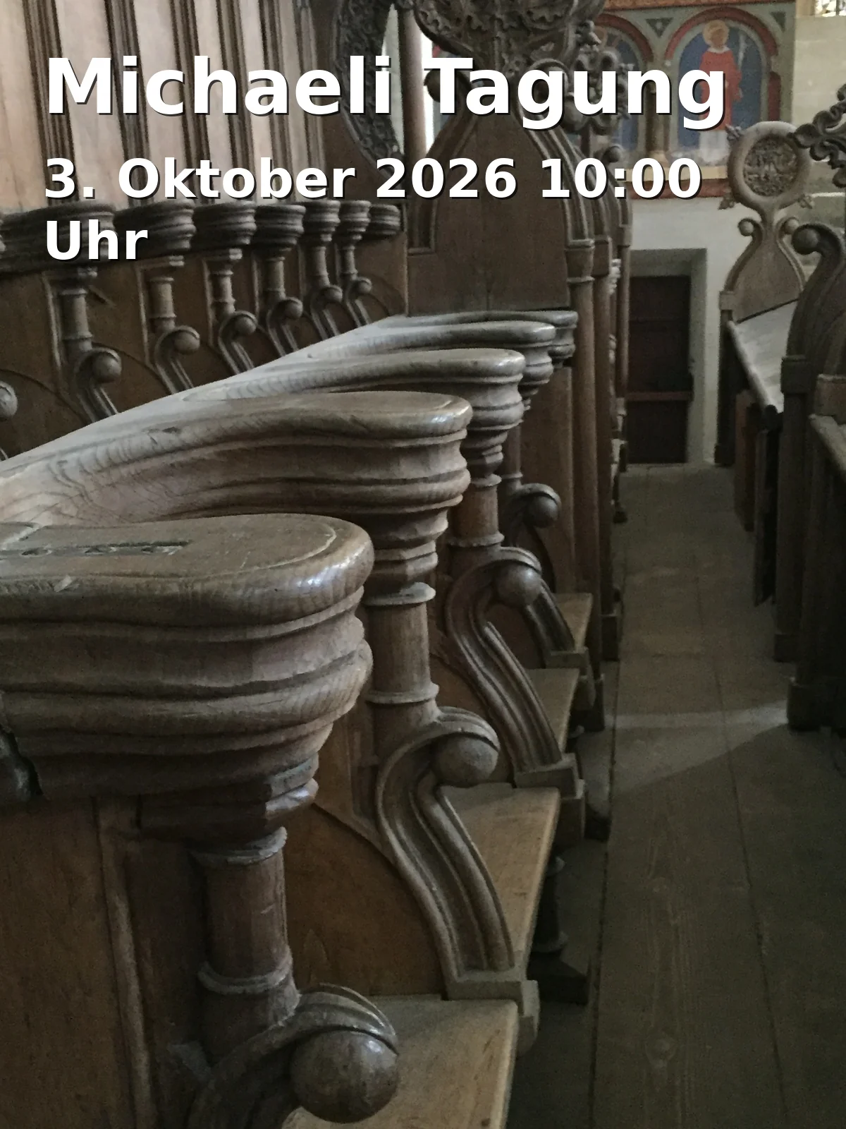Event: Michaeli Conference in Rudolf Steiner Haus Bayreuth, Vortragssaal, Zeppelinstraße 18, 95444 Bayreuth on 3. October 2026