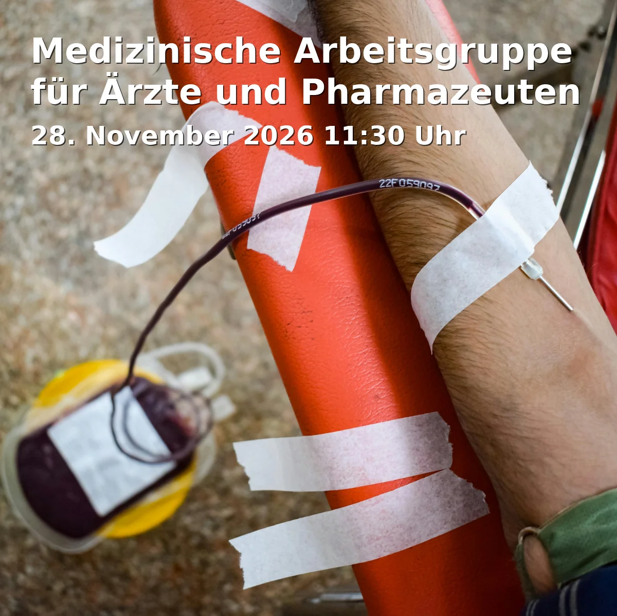 Event: Medizinische Arbeitsgruppe für Ärzte und Pharmazeuten