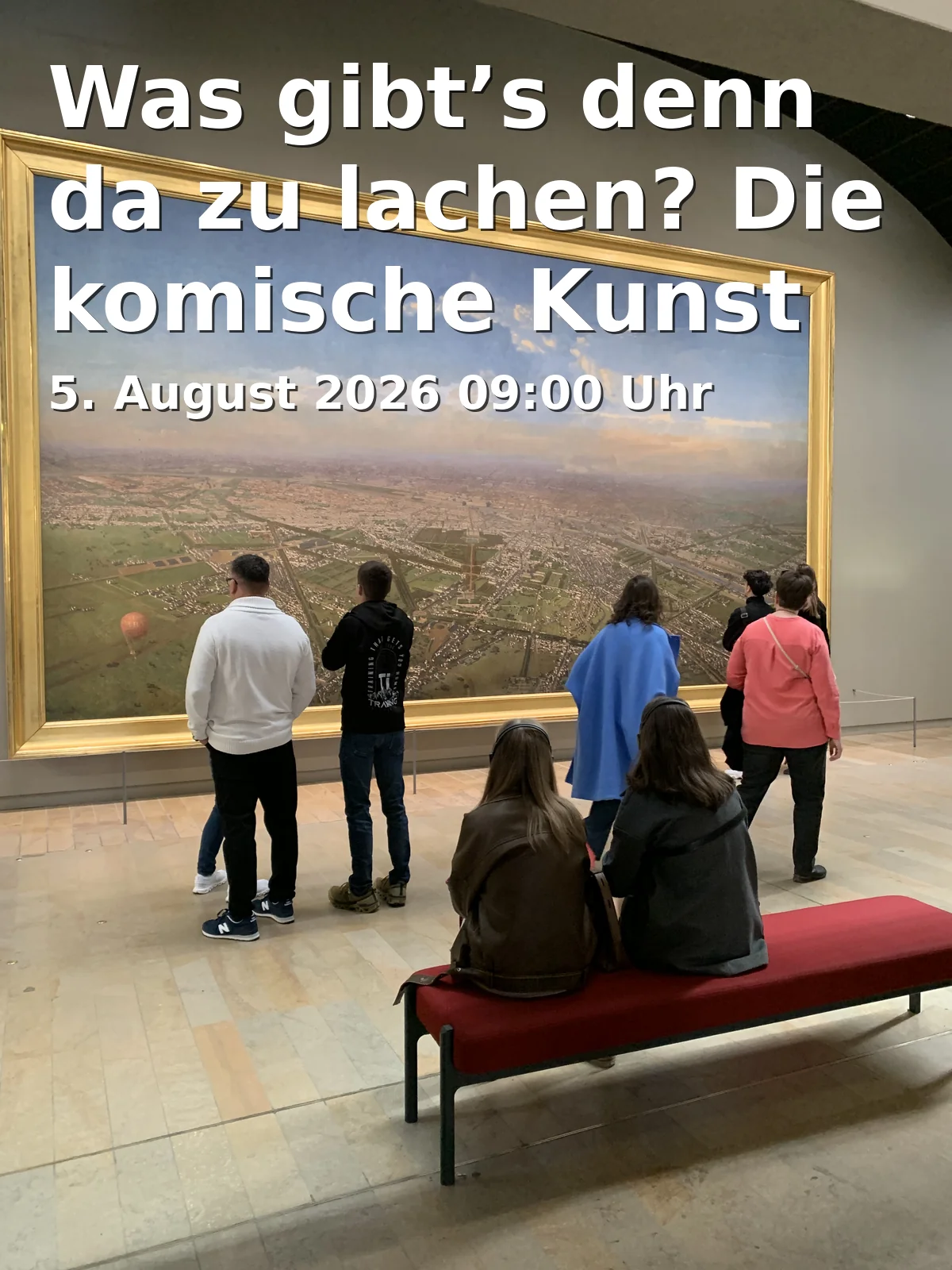 Event: What's there to laugh about? The Comedic Art of Walter Moers in Martin-Luther-Platz 9, 91054 Erlangen on 5. August 2026
