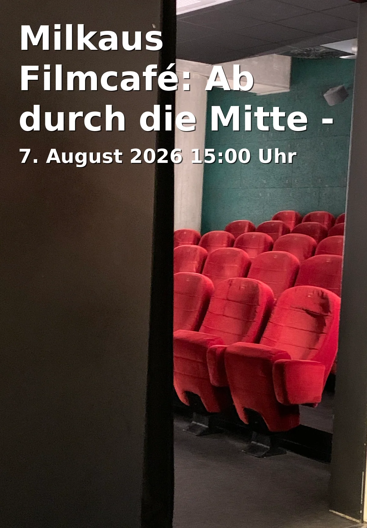 Event: Milkaus Film Café: Cutting Through the Middle - Full Throttle Through Paris in ASTOR Filmtheater Braunschweig, Lange Str. 60, 38100 Braunschweig on 7. August 2026