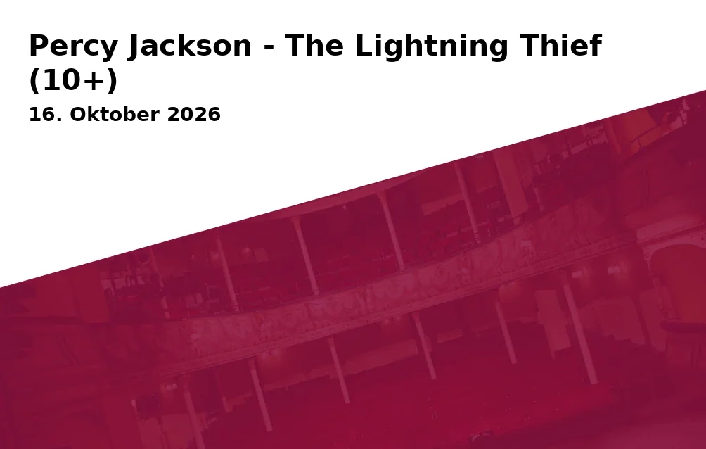 Event: Percy Jackson - The Lightning Thief (10+)