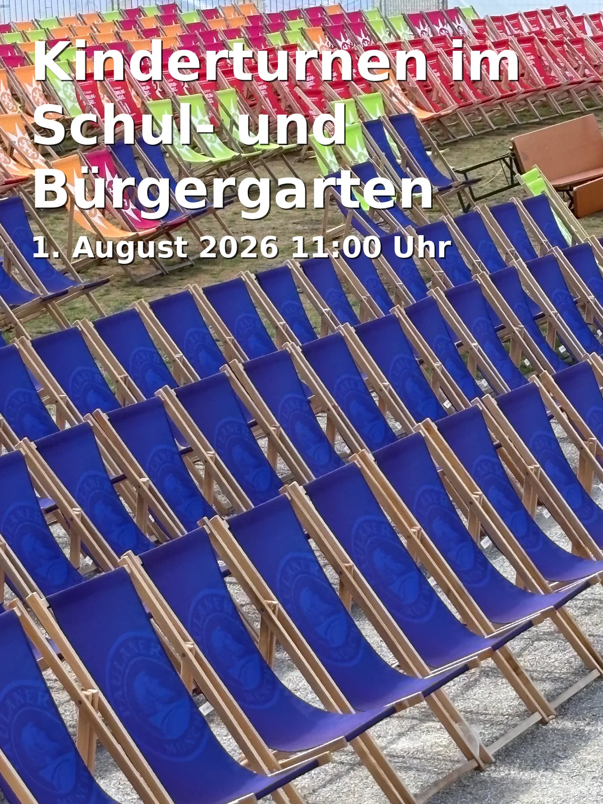 Event: Kinderturnen im Schul- und Bürgergarten Dowesee in Treffpunkt: Schul- und Bürgergarten Dowesee, Eingang Nord, Grünfläche am See (Haupteingang über Ohefeld), Doweseeweg, 38112 Braunschweig on 1. August 2026