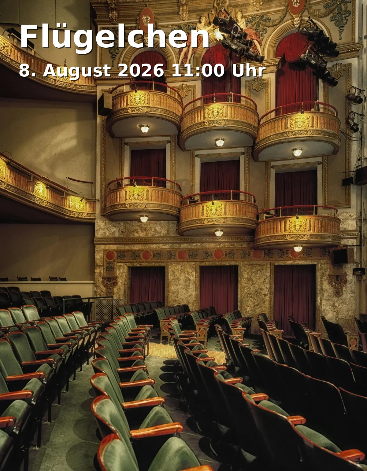 Event: Flügelchen in Botanischer Garten, Eingang Bültenweg, Bültenweg 95, 38106 Braunschweig on 8. August 2026